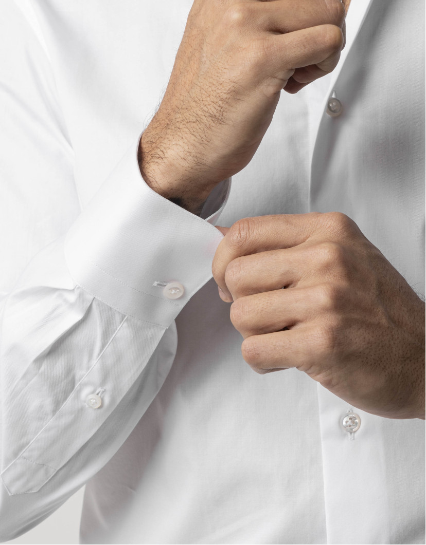 Castello d'Oro White 100% Cotton Shirt image